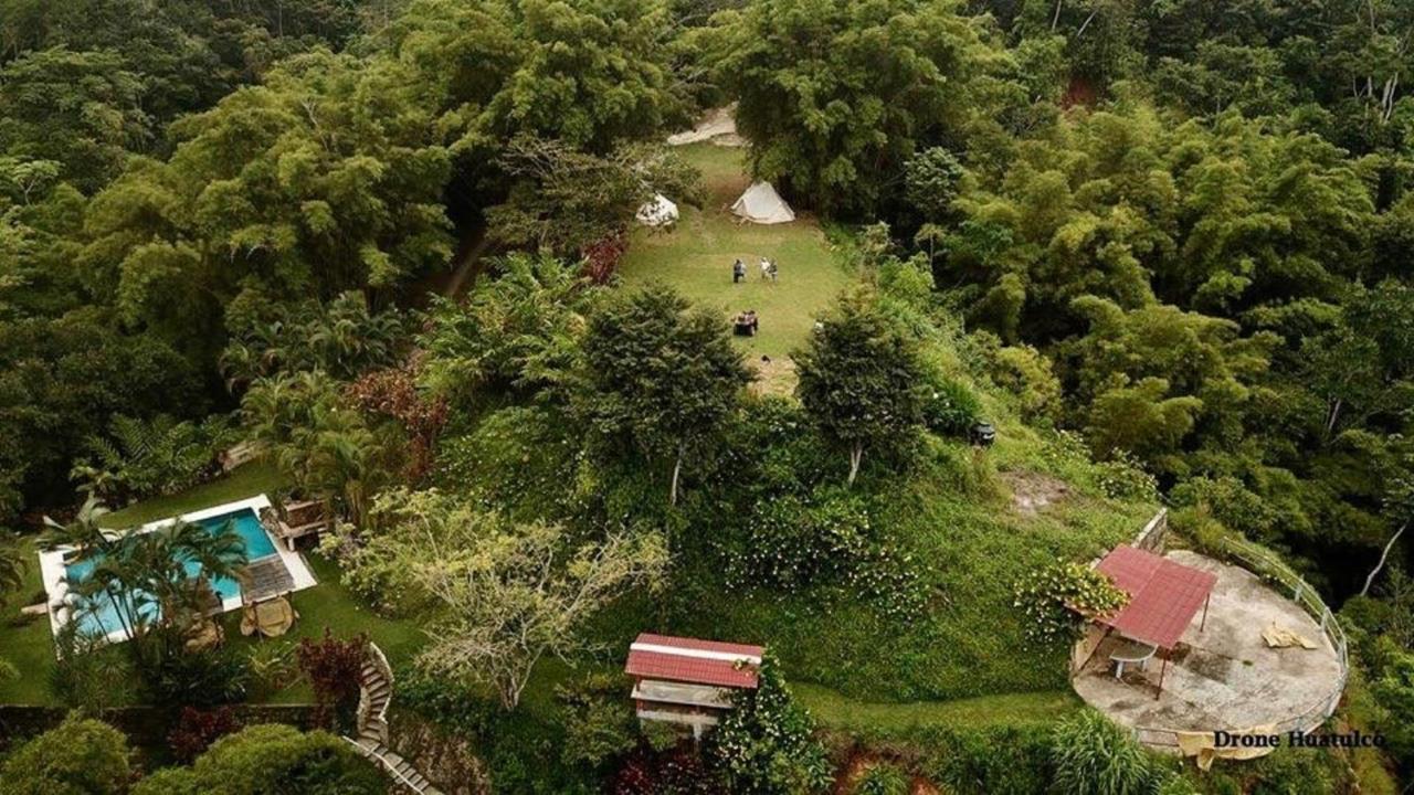 Glamping Finca Margaritas Pluma Hidalgo Exterior photo